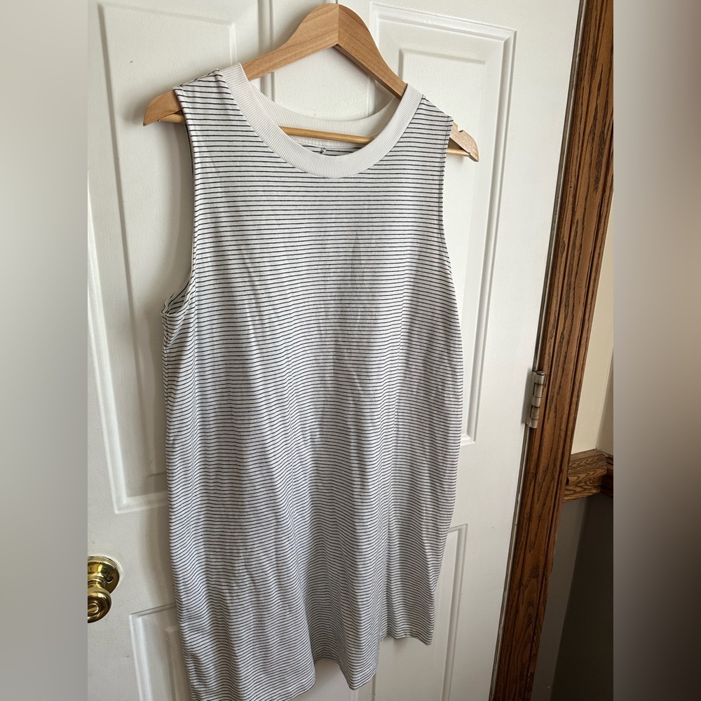 a new day Black and White Striped Tank Top dress summer